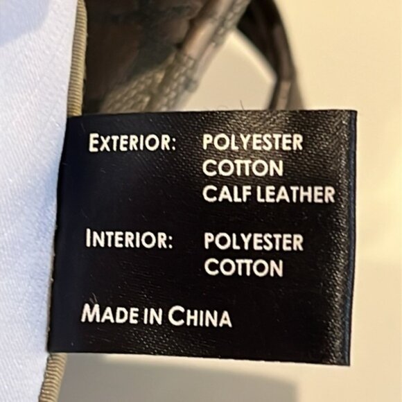 Lacoste Monogram Leather Strap and Trim Crossbody - Picture 10 of 15